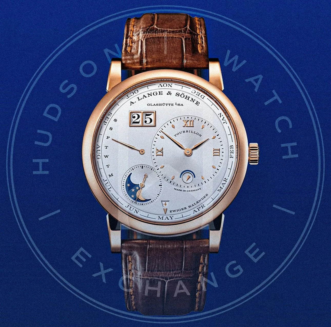 LANGE 1 TOURBILLON PERPETUAL CALENDAR in 750 pink gold Reference 720.032FE