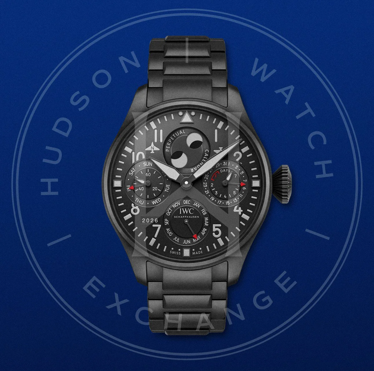 Big Pilot’s Watch Perpetual Calendar TOP GUN Ceratanium®, Ref IW503604 46.2MM