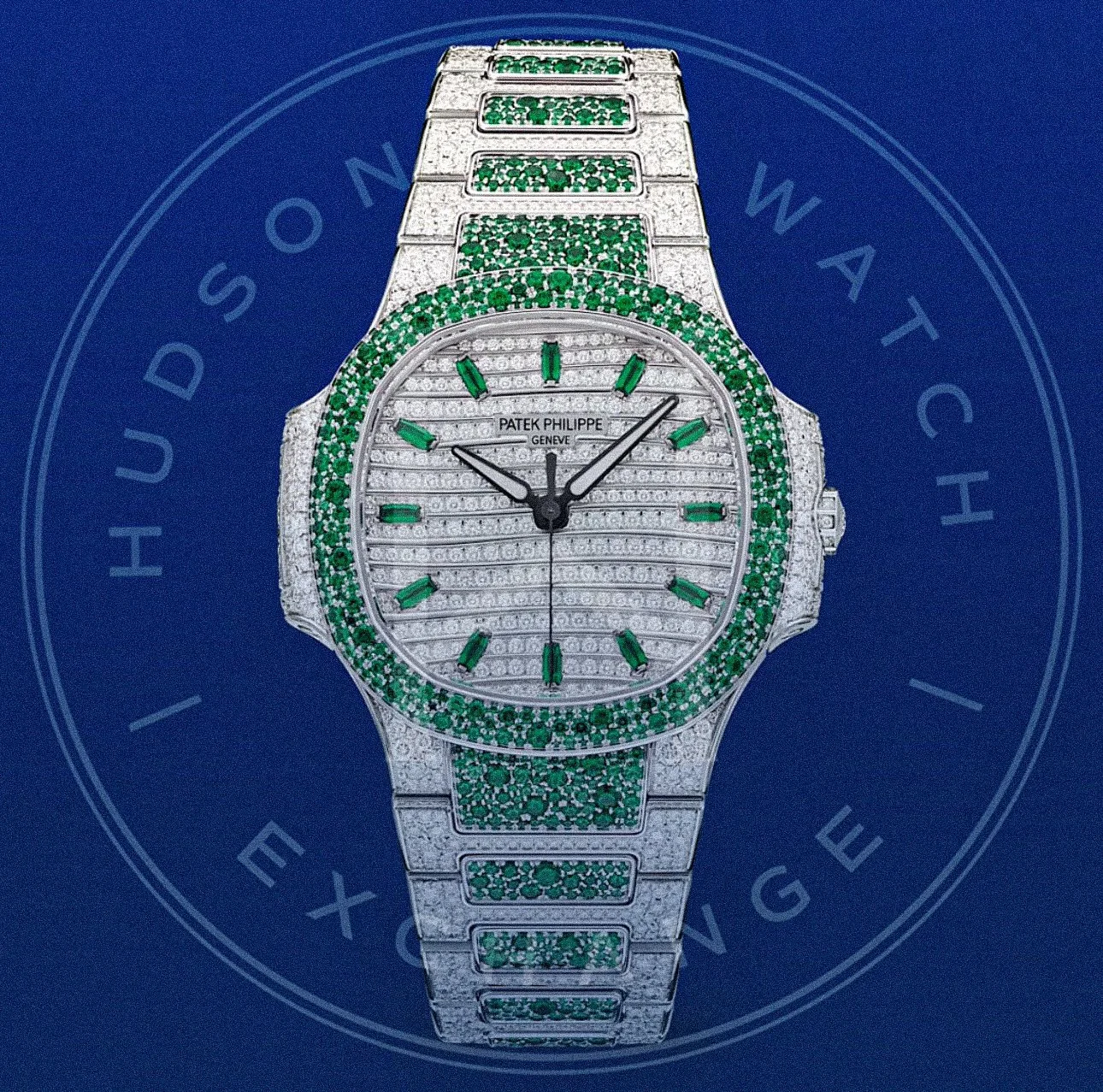 7118/1453G-001 NAUTILUS. HAUTE JOAILLERIE. White gold