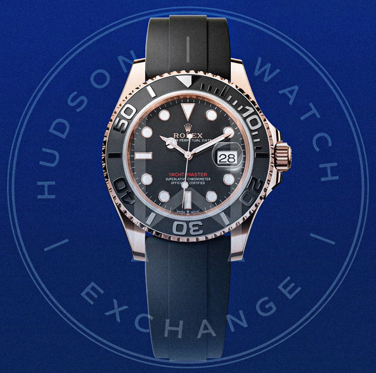 Yacht-Master 40  Oyster, 40 mm, Everose gold Reference 126655