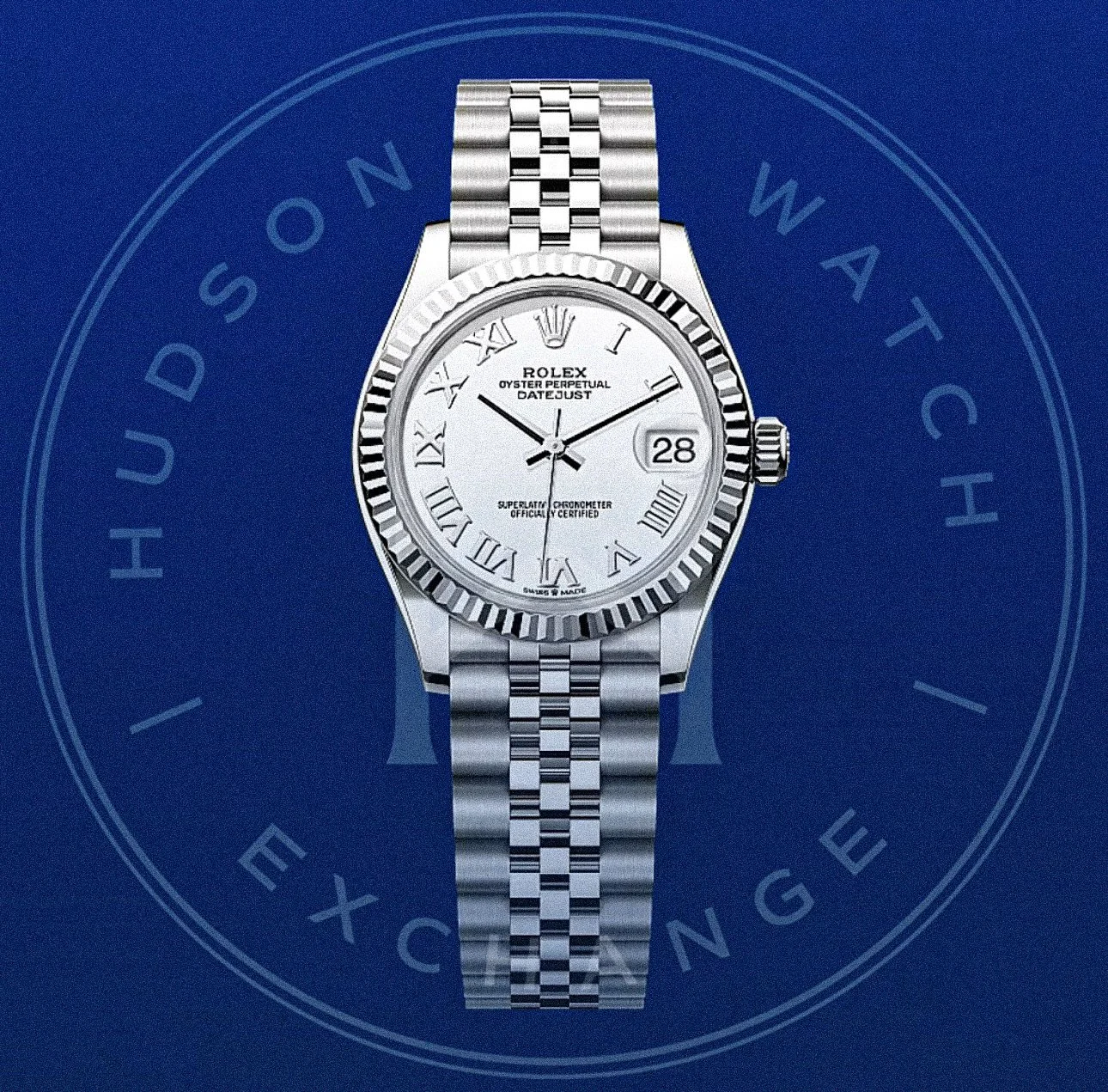 Datejust 31  Oyster, 31 mm, Oystersteel and white gold Reference 278274