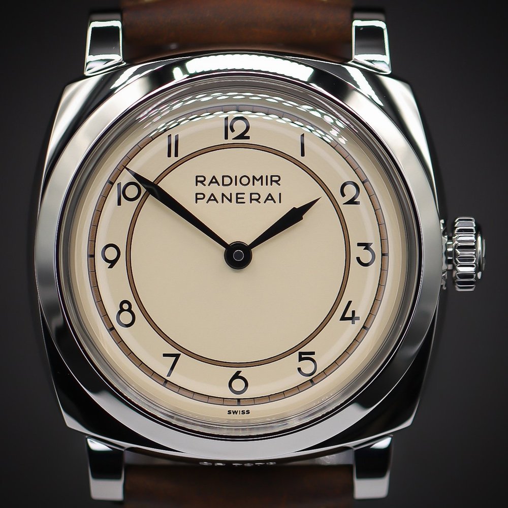 PANERAI Radiomir 1940, 47mm Tre Giorni “Art Deco”, Ivory Dial, Ref