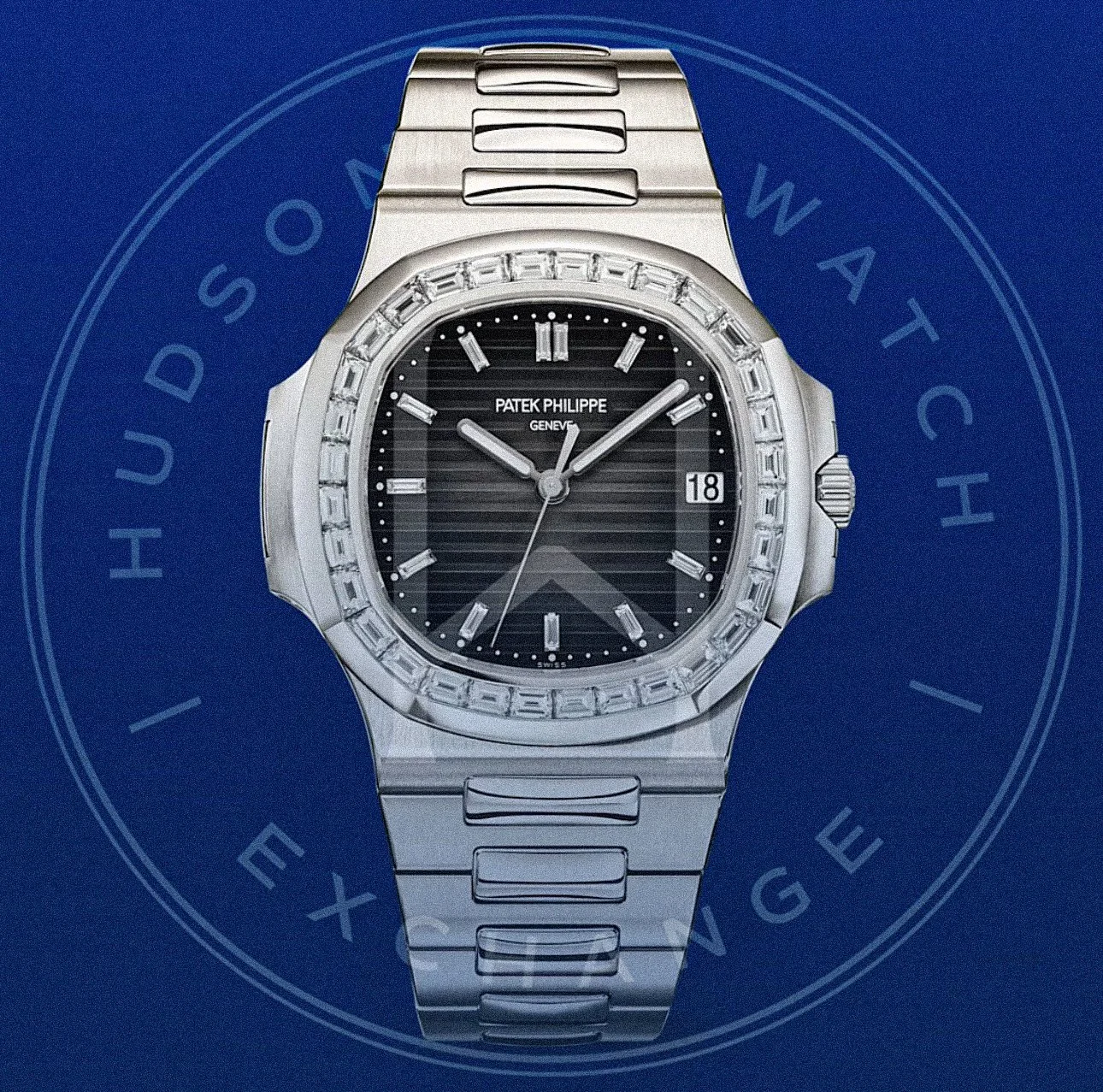 5711/110P-001 NAUTILUS. JOAILLERIE. Platinum