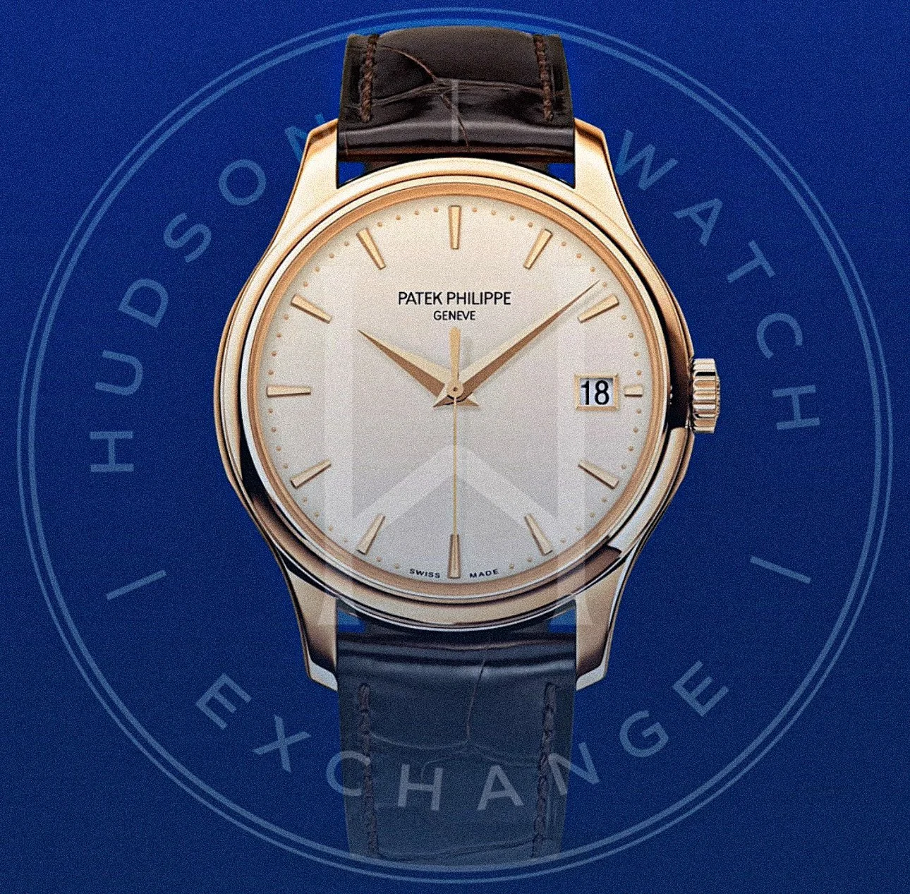 5227R-001 DATE. SWEEP SECONDS. Rose gold