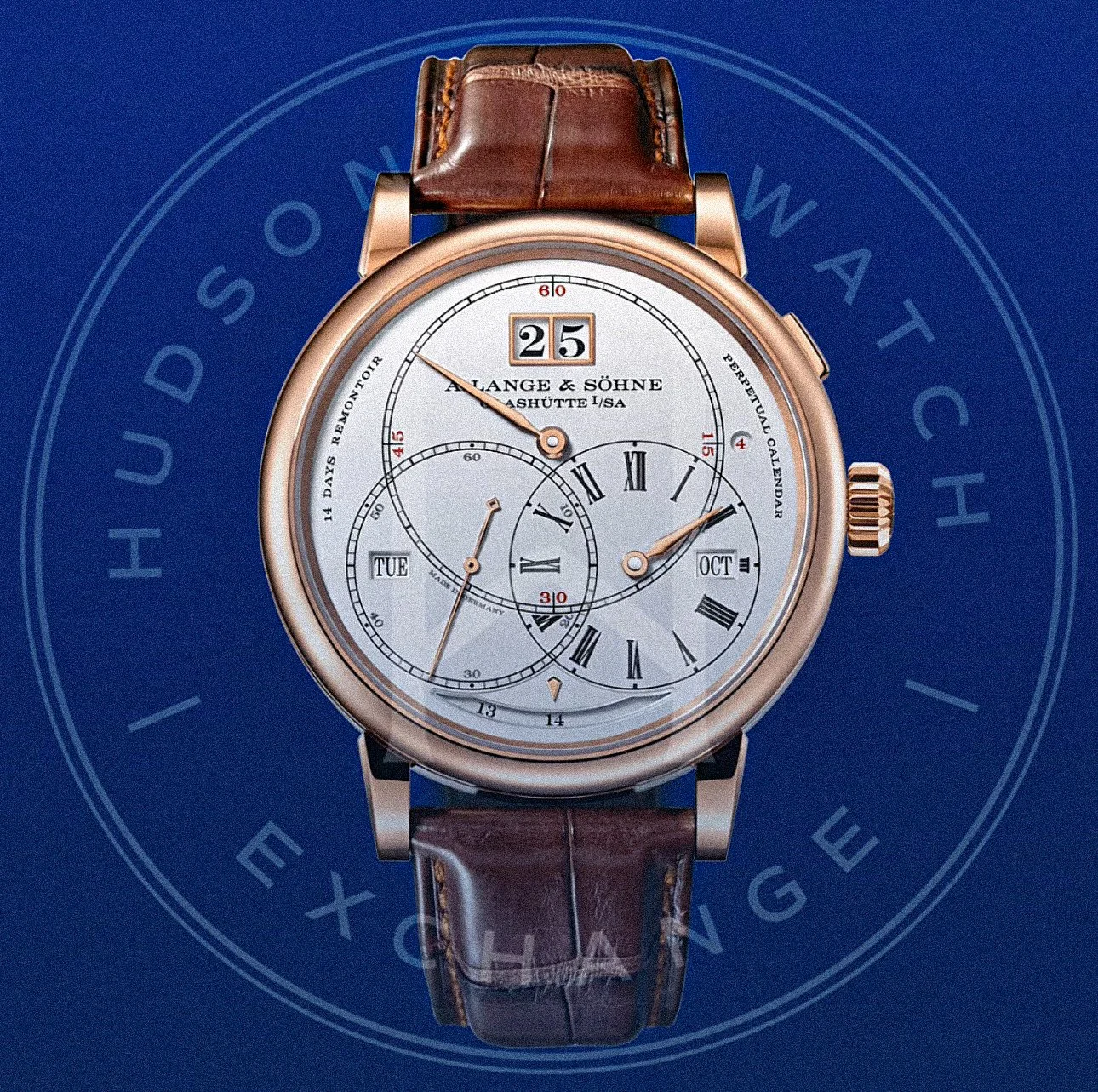 RICHARD LANGE PERPETUAL CALENDAR “Terraluna” in 750 pink gold Reference 180.032FE
