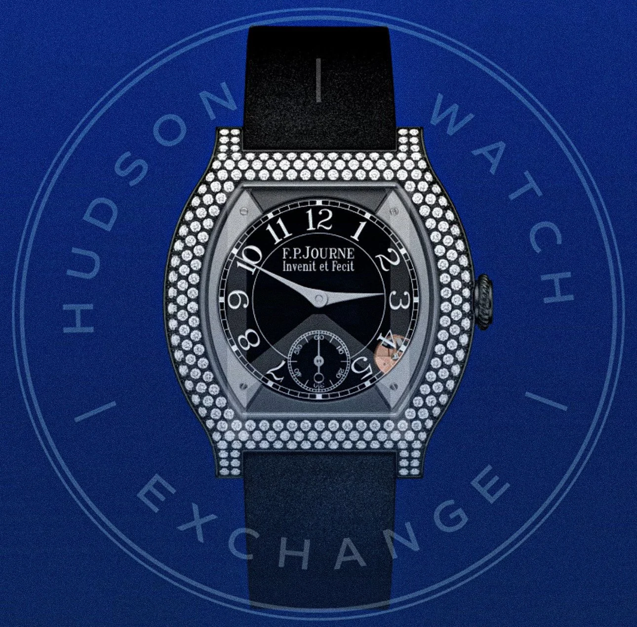 ÉLÉGANTE 40 MM TITALYT® 12 ROWS OF DIAMONDS - Ref. ELT Calibre 1210