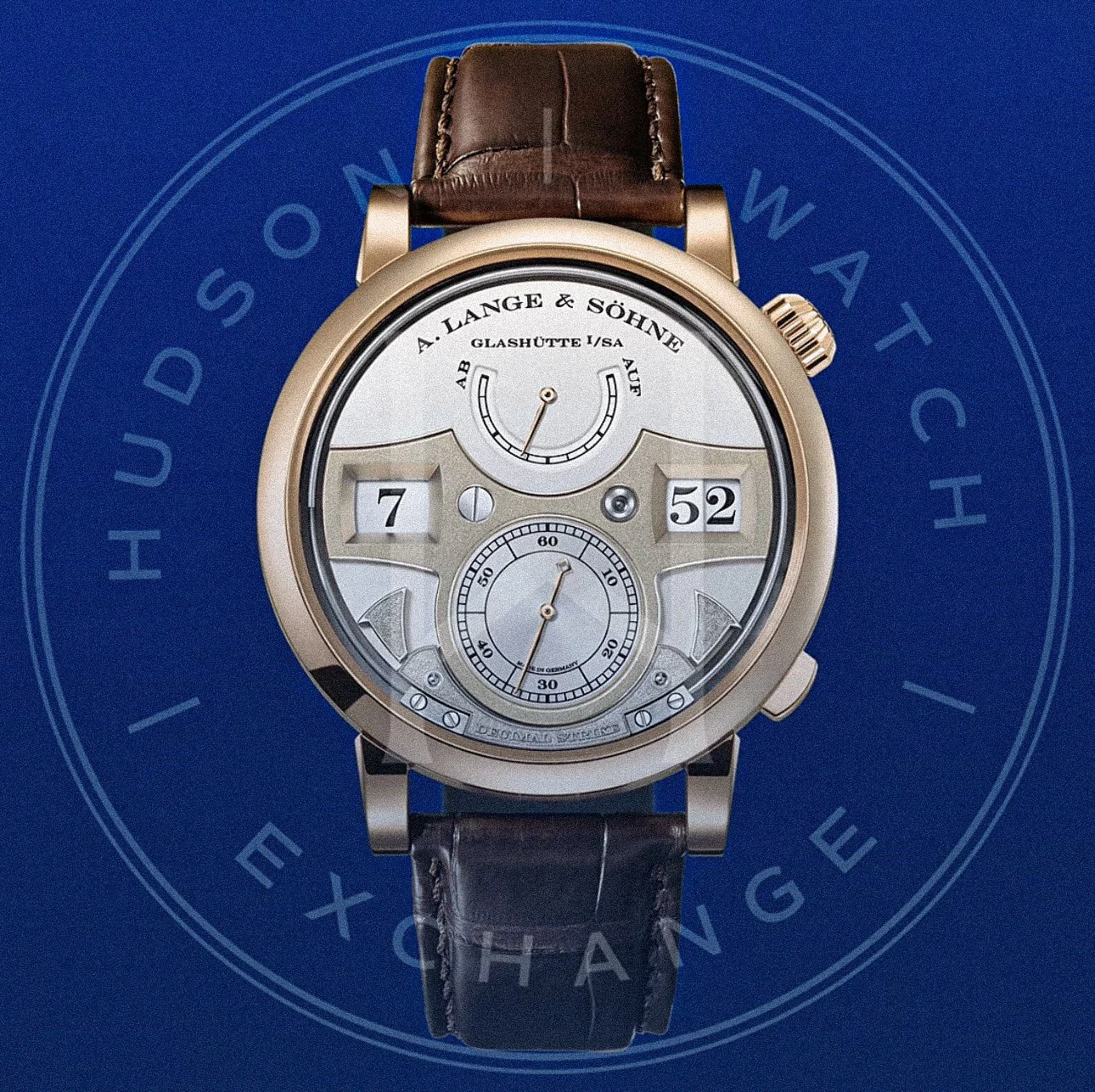 ZEITWERK DECIMAL STRIKE in 750 HONEYGOLD® Reference 143.050