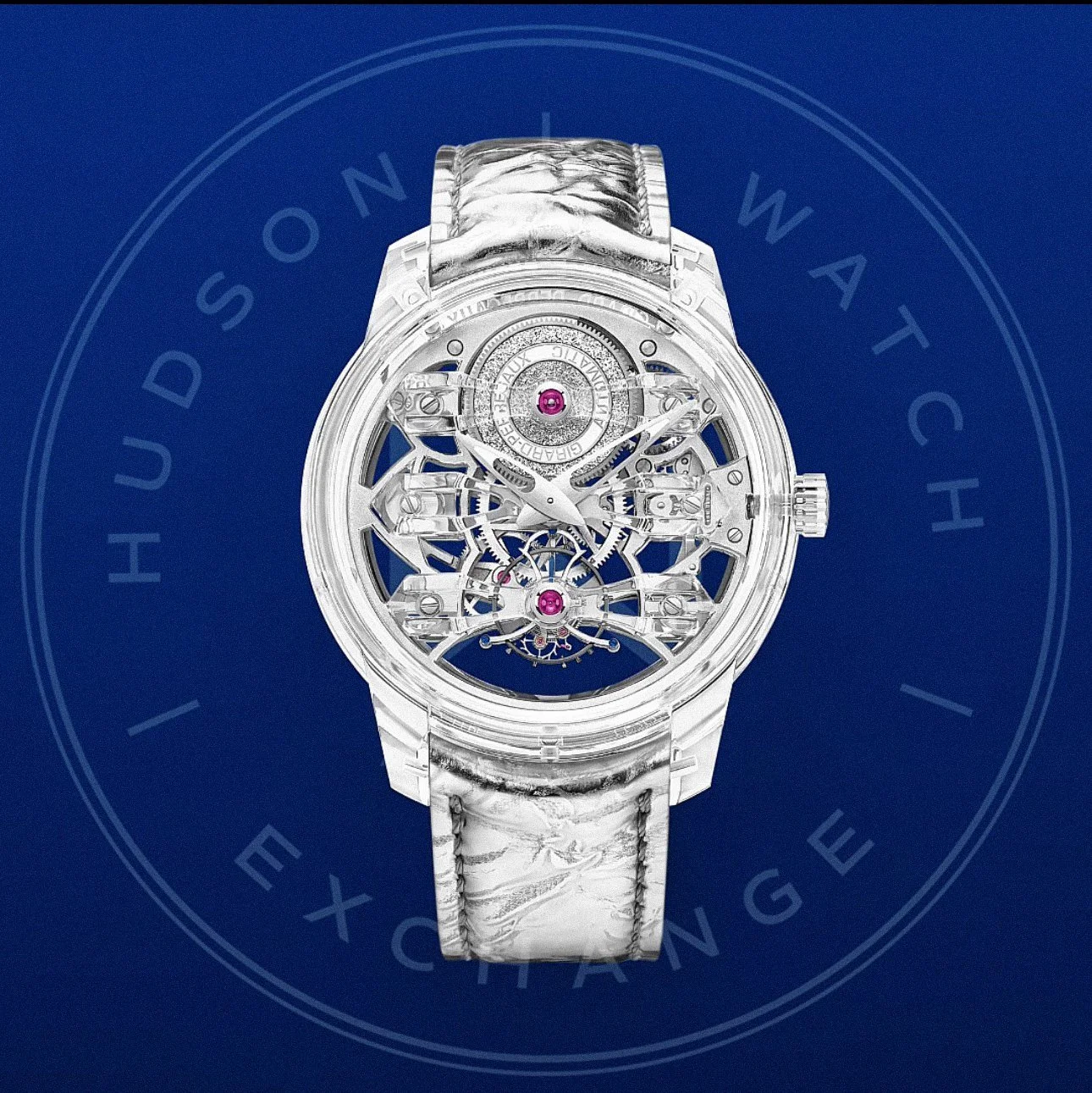 QUASAR LIGHT TOURBILLON WITH THREE BRIDGES 46MM, Ref. 99295-43-001-BA6A