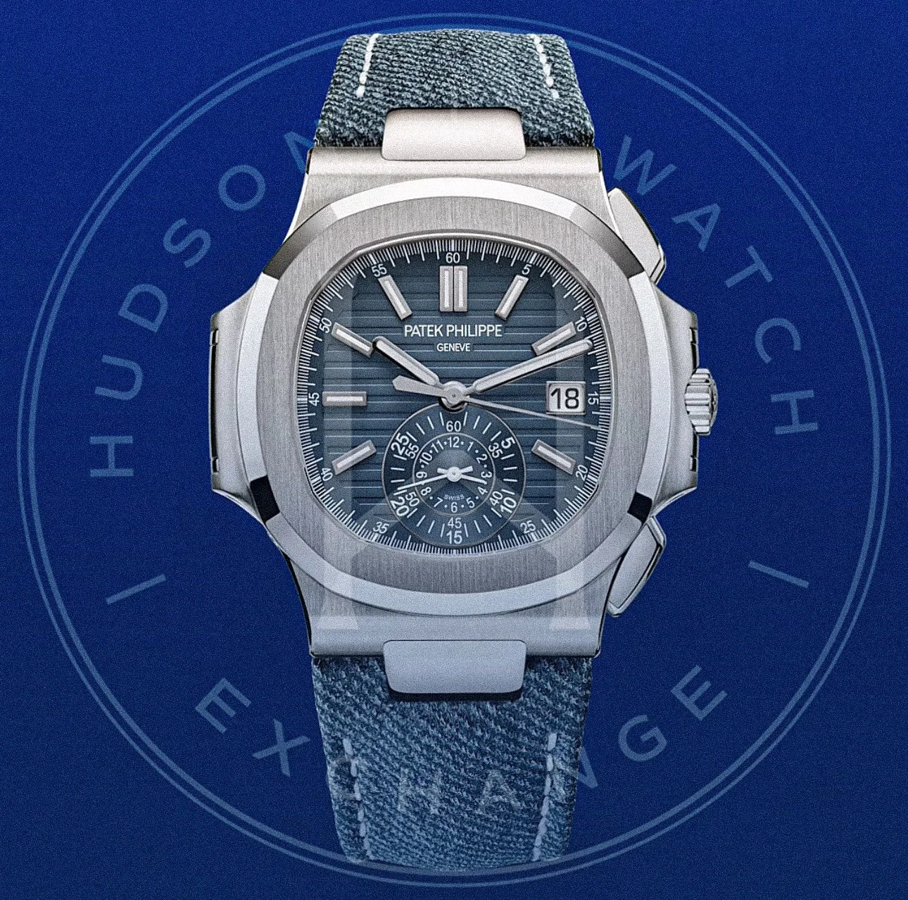 5980/60G-001 FLYBACK CHRONOGRAPH. DATE. White gold