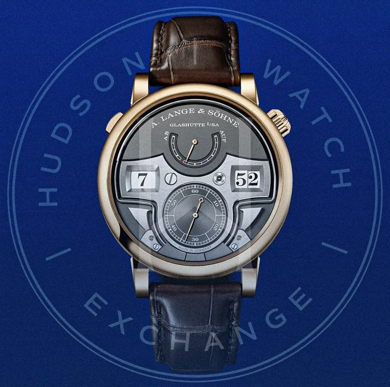 ZEITWERK MINUTE REPEATER HONEYGOLD in 750 HONEYGOLD® Reference 147.050F