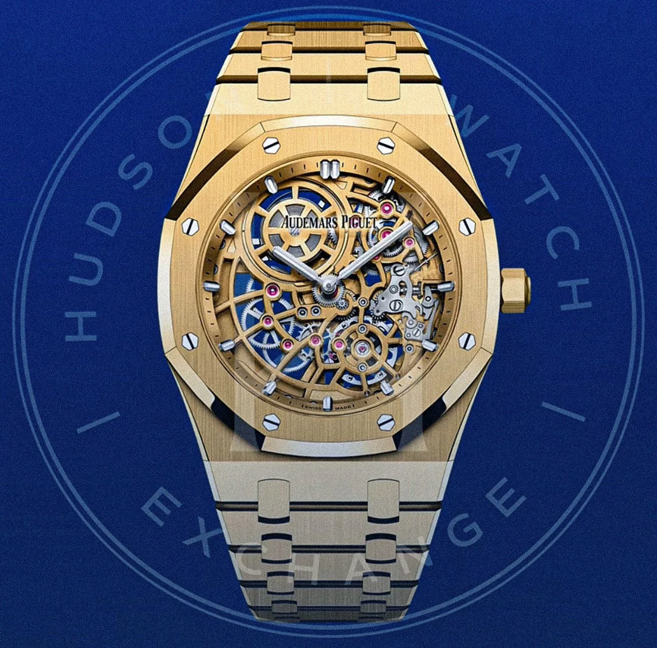 ROYAL OAK “JUMBO” EXTRA-THIN OPENWORKED  Ref. 16204BA.OO.1240BA.01