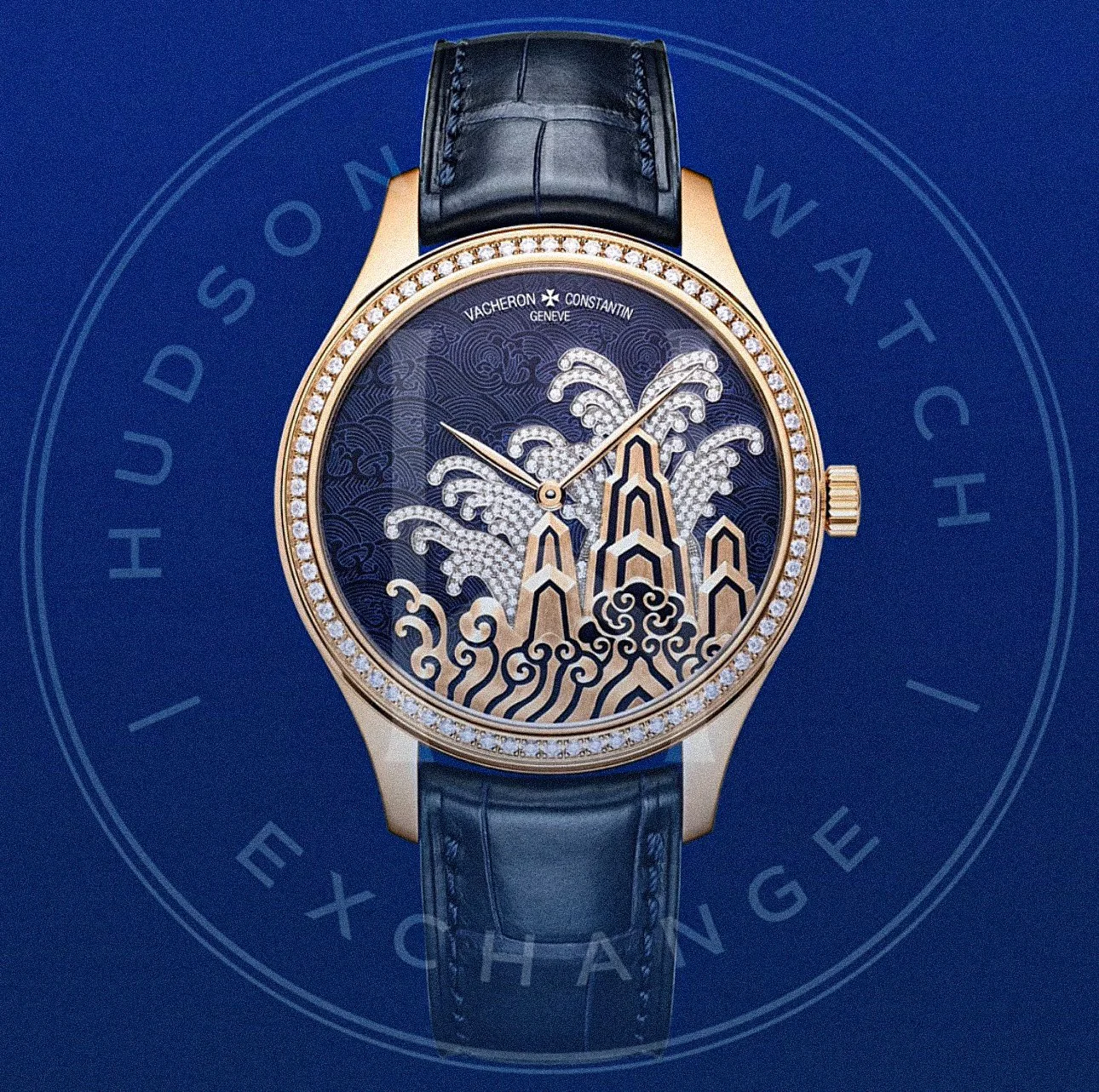 MÉTIERS D'ART Tribute To Traditional Symbols - Moonlight Slivers 2405A/000R-H022 38 MM PINK GOLD