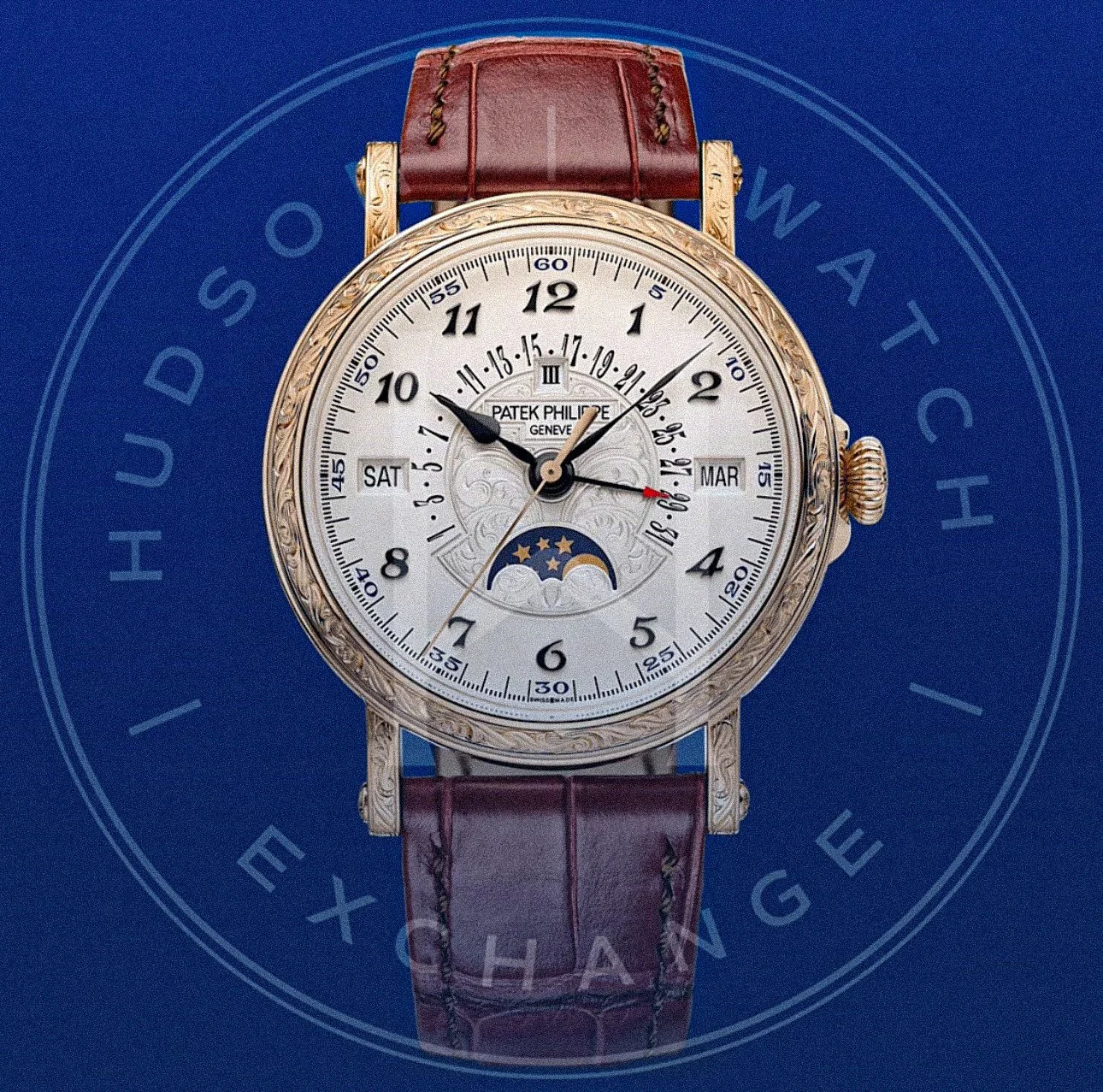 5160/500R-001 RETROGRADE PERPETUAL CALENDAR. RARE HANDCRAFTS. Rose Gold