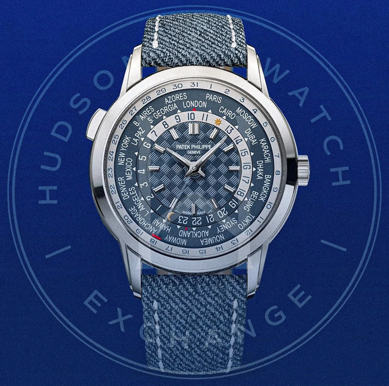 5330G-001 WORLD TIME. DATE. White gold