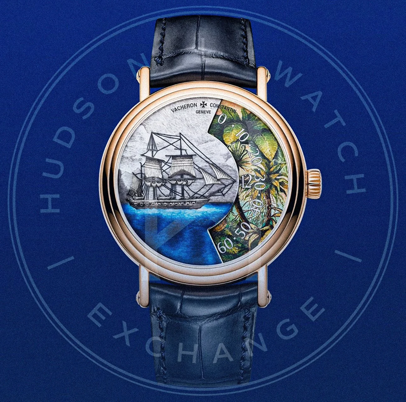 MÉTIERS D'ART Tribute To Explorer Naturalists - Detroit De Magellan 7500U/000R-B992 41 MM PINK GOLD