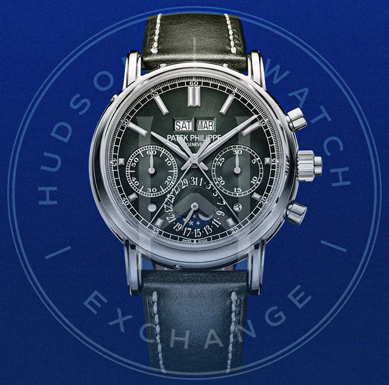 5204G-001 SPLIT-SECONDS CHRONOGRAPH. PERPETUAL CALENDAR. White Gold