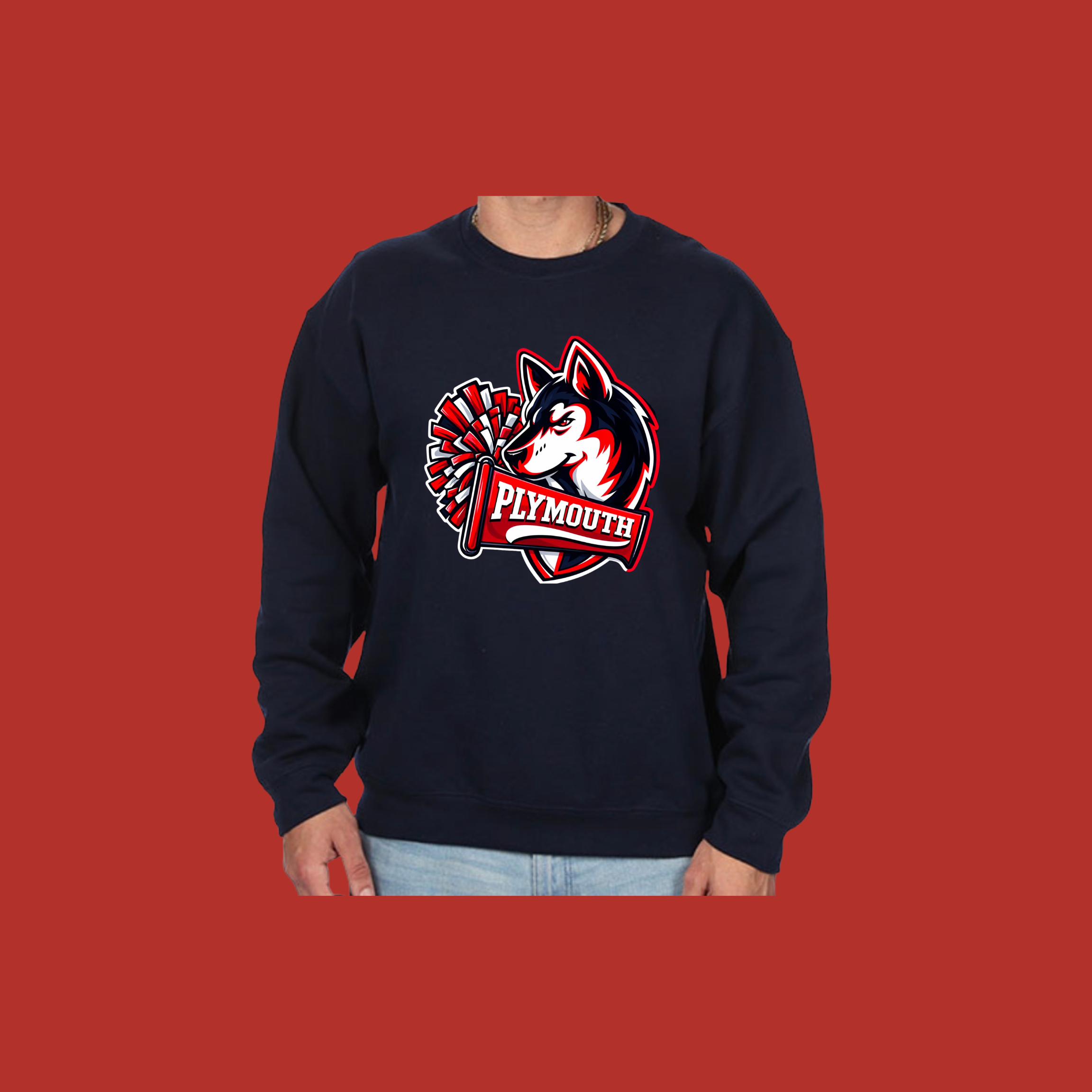 Huskies Fan Crewneck Sweatshirt