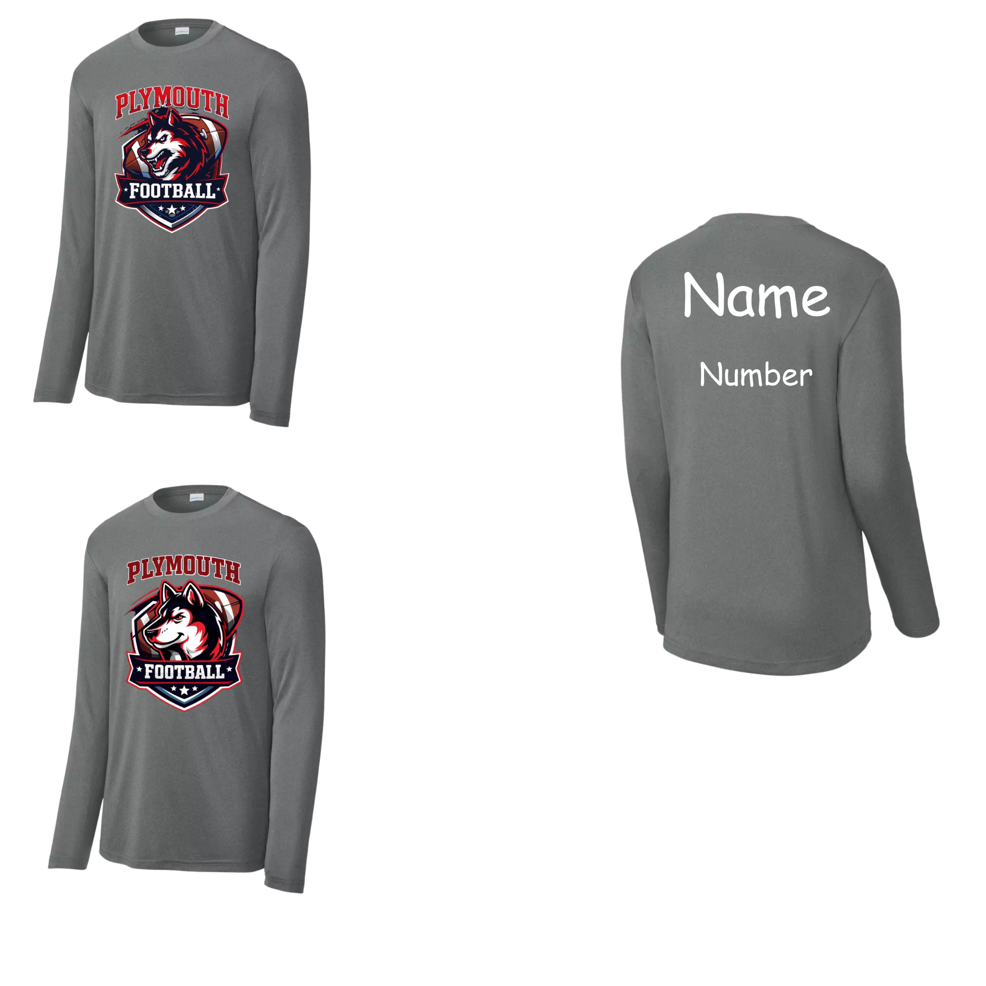 Huskies Adult Sport Long Sleeve