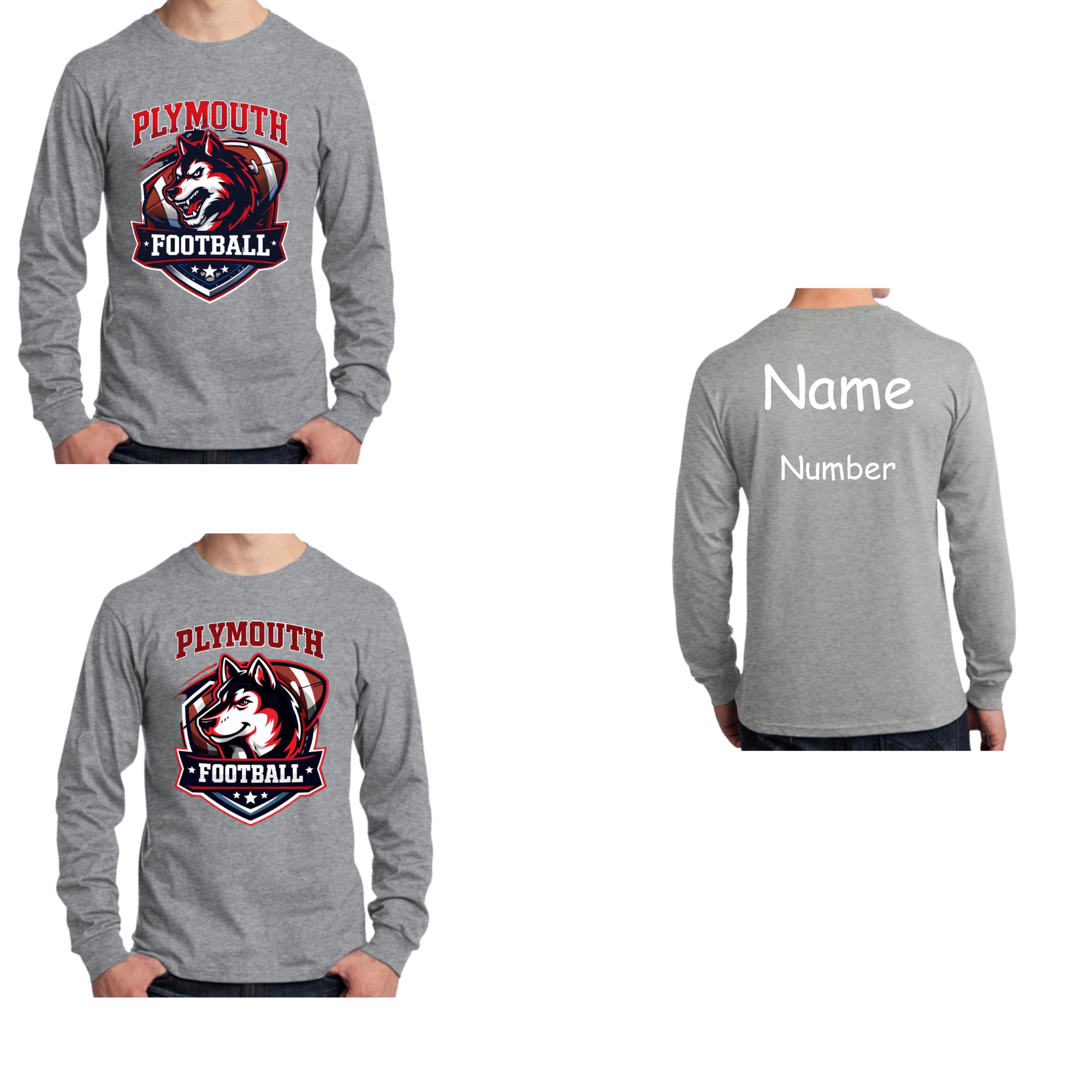Huskies Adult Long Sleeve