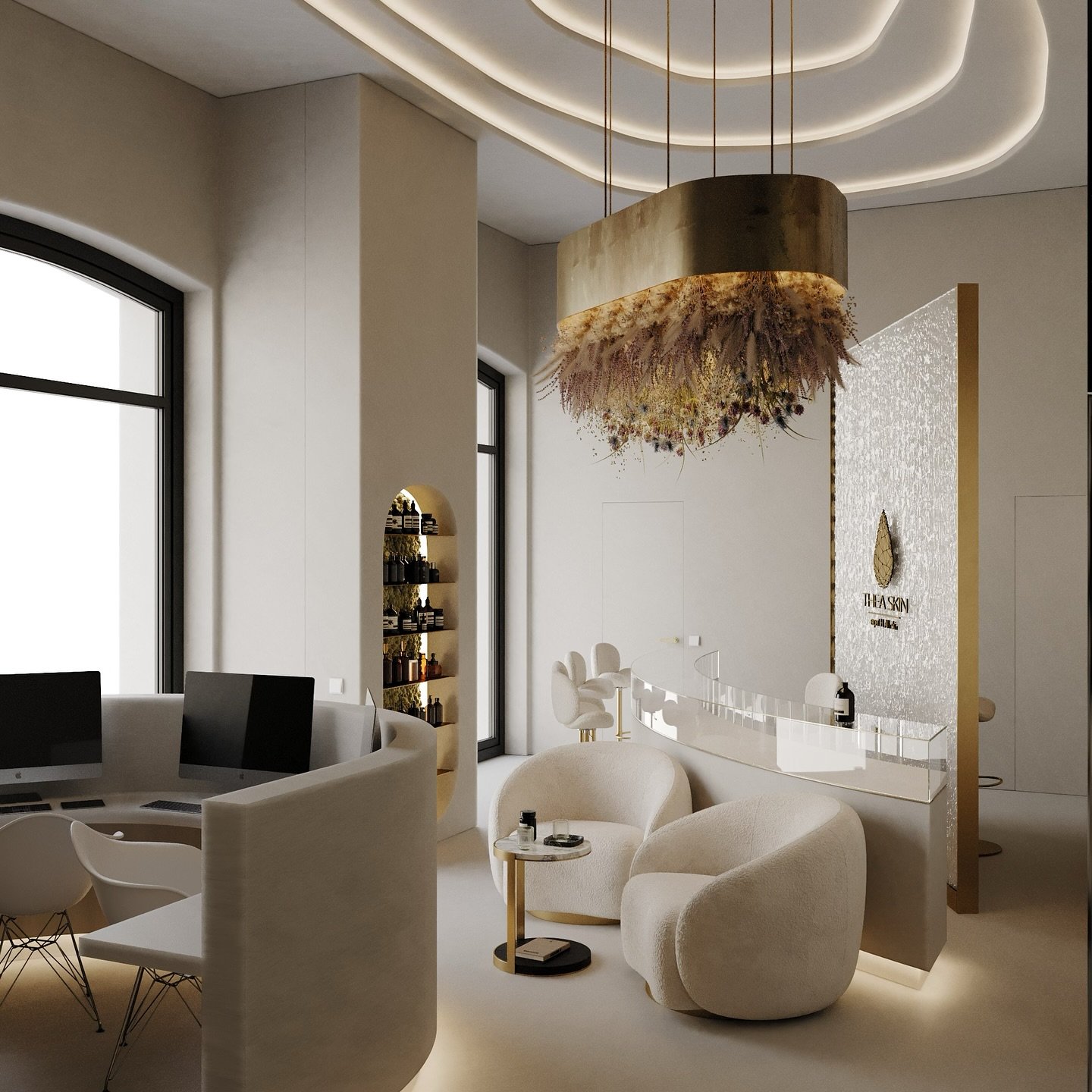 Na&scaron;e studio se věnuje nejen soukrom&yacute;m projektům, ale často navrhujeme i komerčn&iacute; prostory &ndash; showroomy, soukrom&eacute; kliniky nebo kosmetick&eacute; salony. Každ&yacute; z těchto prostor tvoř&iacute;me tak, aby měl svůj vl
