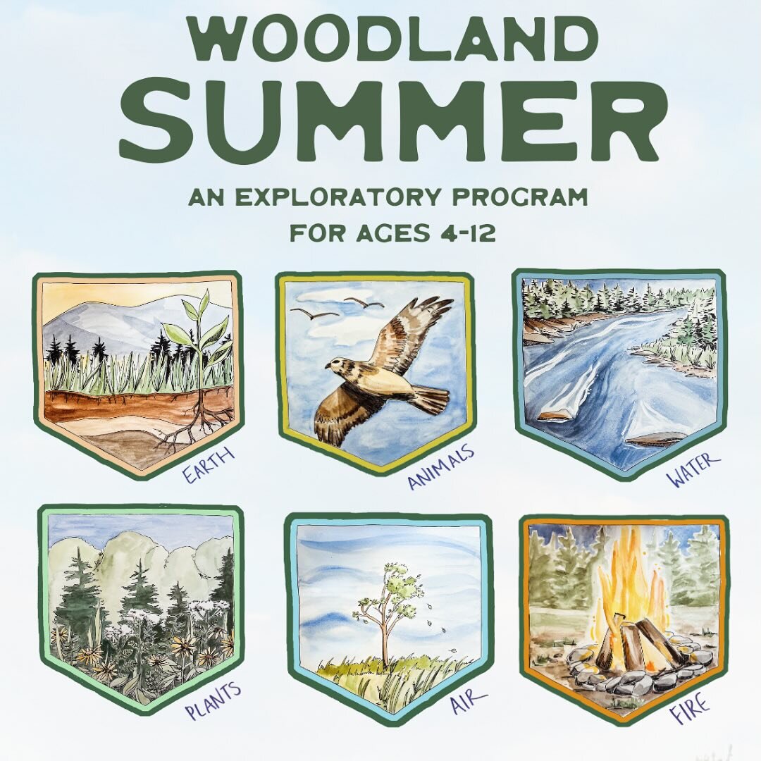 Woodland Summer registration is open! Join us for another season of adventures and activities as we explore earth&rsquo;s elements and ecosystems. Our days will be spent outdoors, infused with new and fun opportunities - in the forest, fields and str