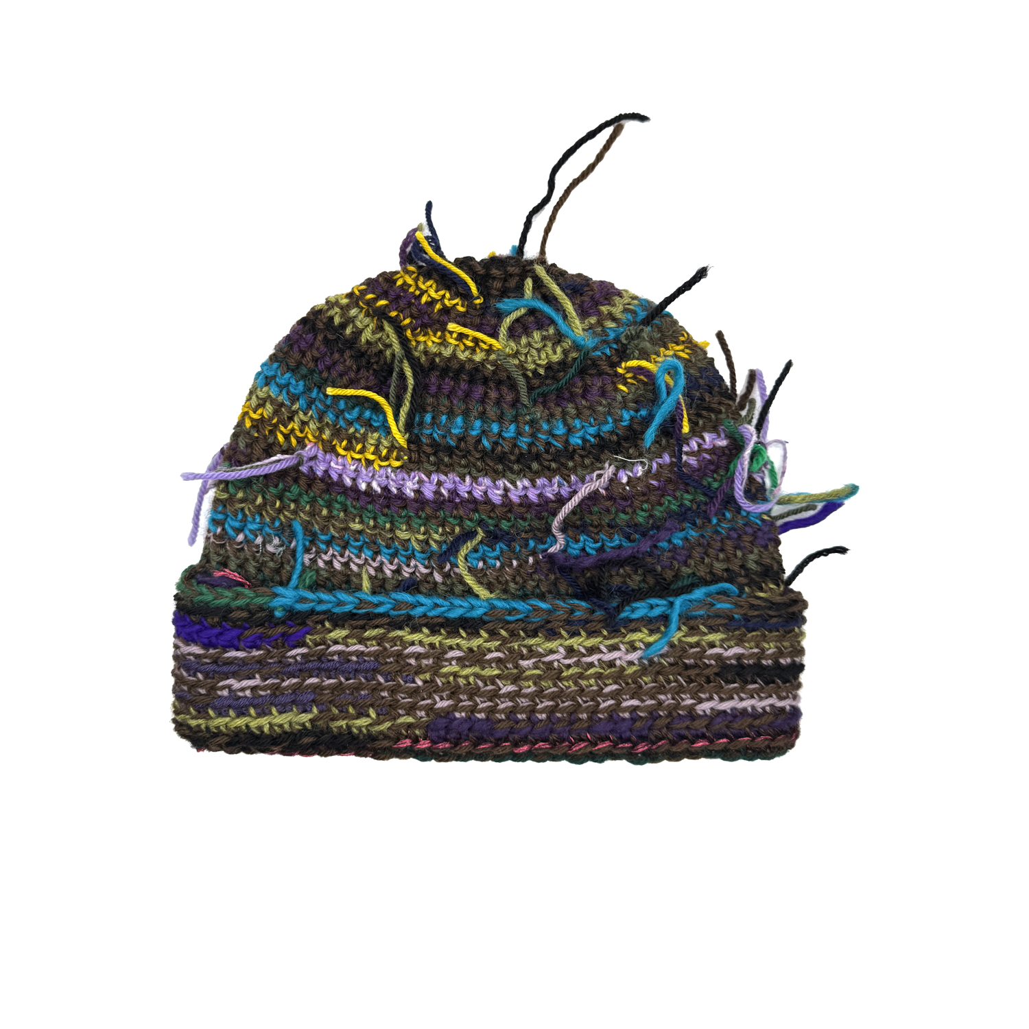 Inside Out  Beanie  Brown