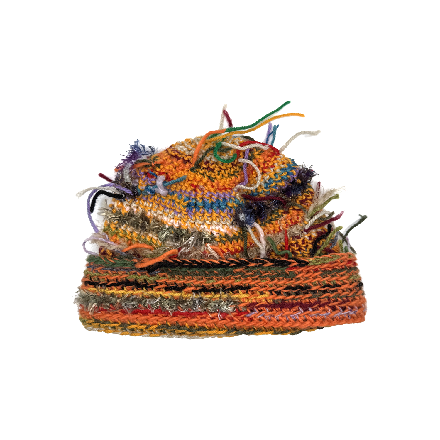 Inside Out  Beanie Orange