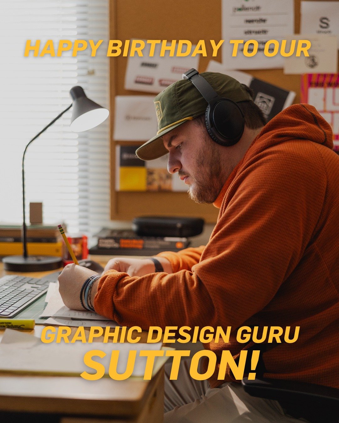 A quarter of a century young and already a design master!🎨🖌️ Happy birthday, Sutton! Your talent for crafting stunning visuals is unmatched. We're so lucky to have you on the Lot 22 team!🎉✨