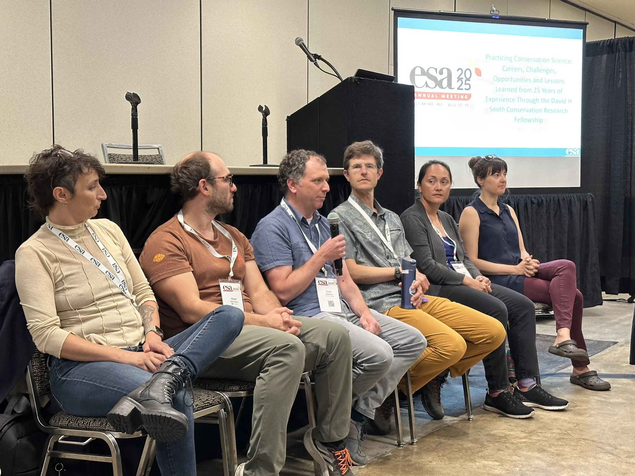 Fellows co-organize panel at ESA 2025