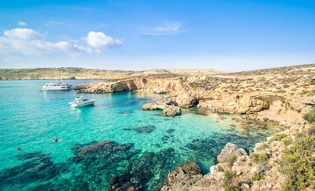 blue lagoon malta mediterranean destination