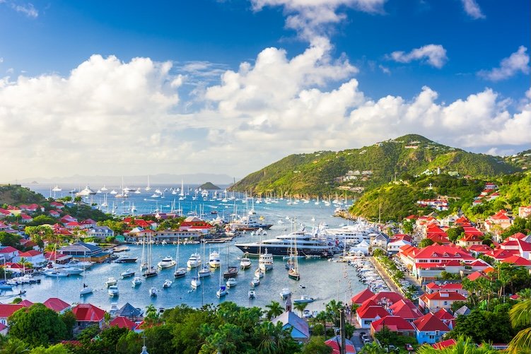 Gustavia st barts yacht vacation