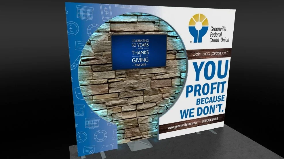 Greenville Federal Credit Union 10' x 10'