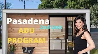 Pasadena 2nd Unit ADU Program