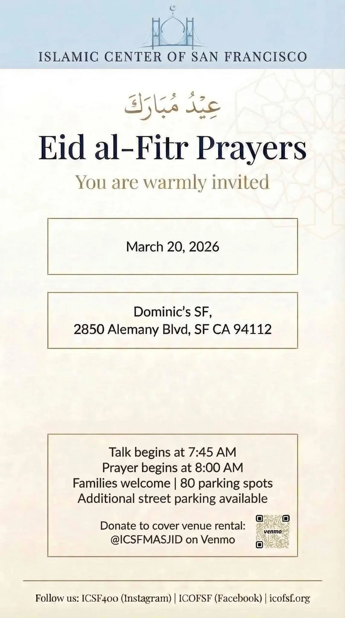 Eid Prayer
