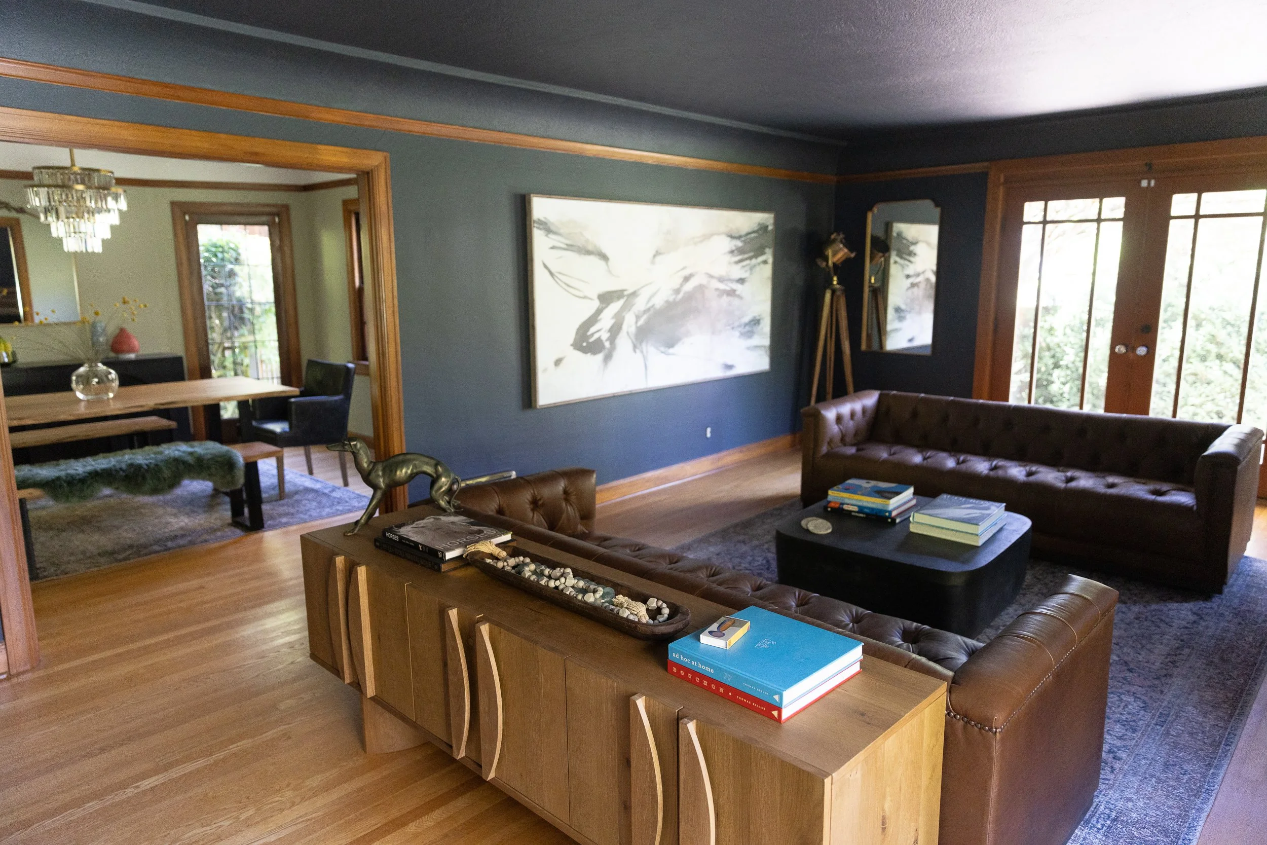 Lake Oswego Living Rooms Styled for Calm, Not Clutter