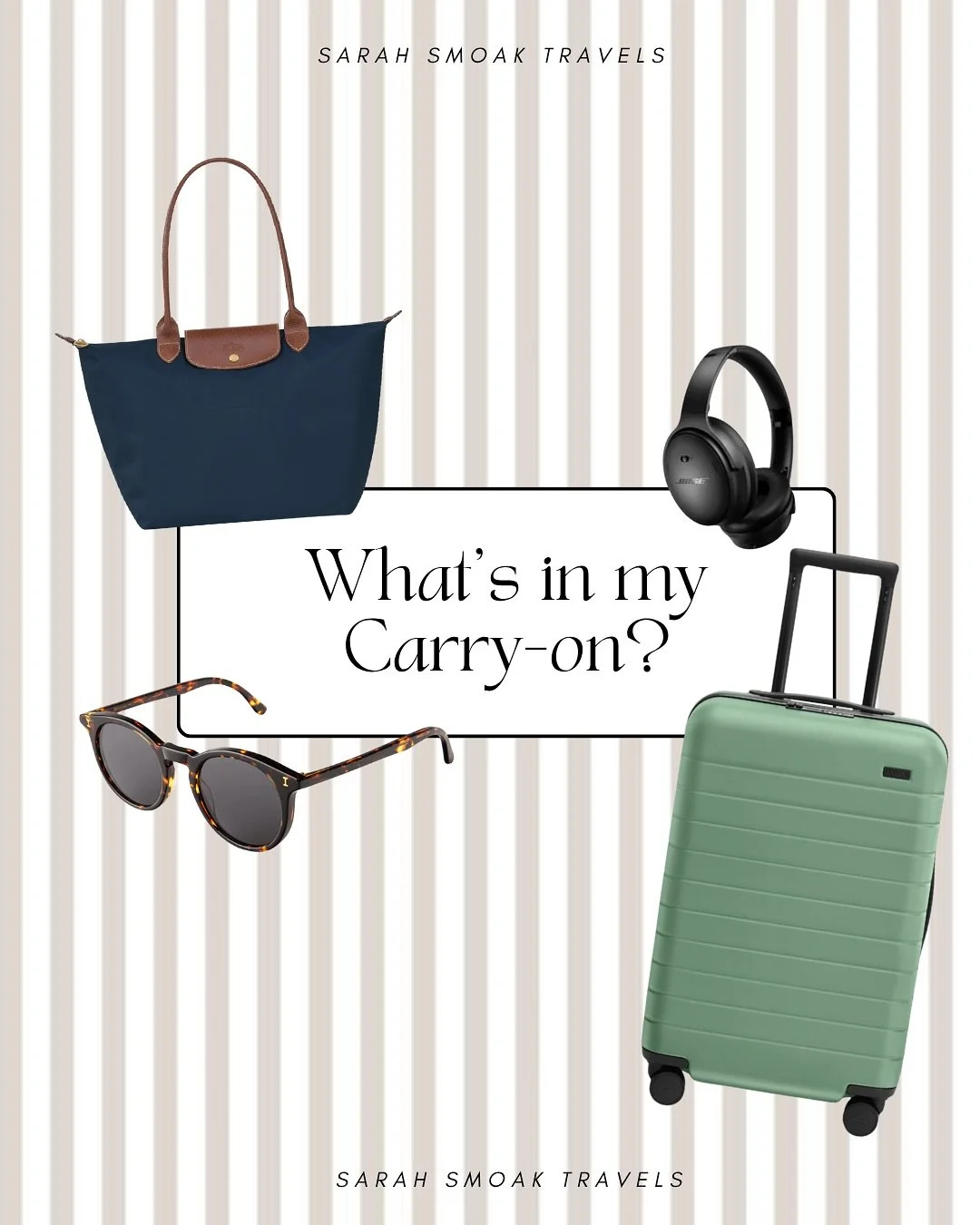 Gearing up for the adventure of a lifetime this weekend, and thought it would be fun to unpack (literally) my carry-on travel essentials!

Staying organized and packing efficiently are ways to ensure that you are comfortable during your long travel d