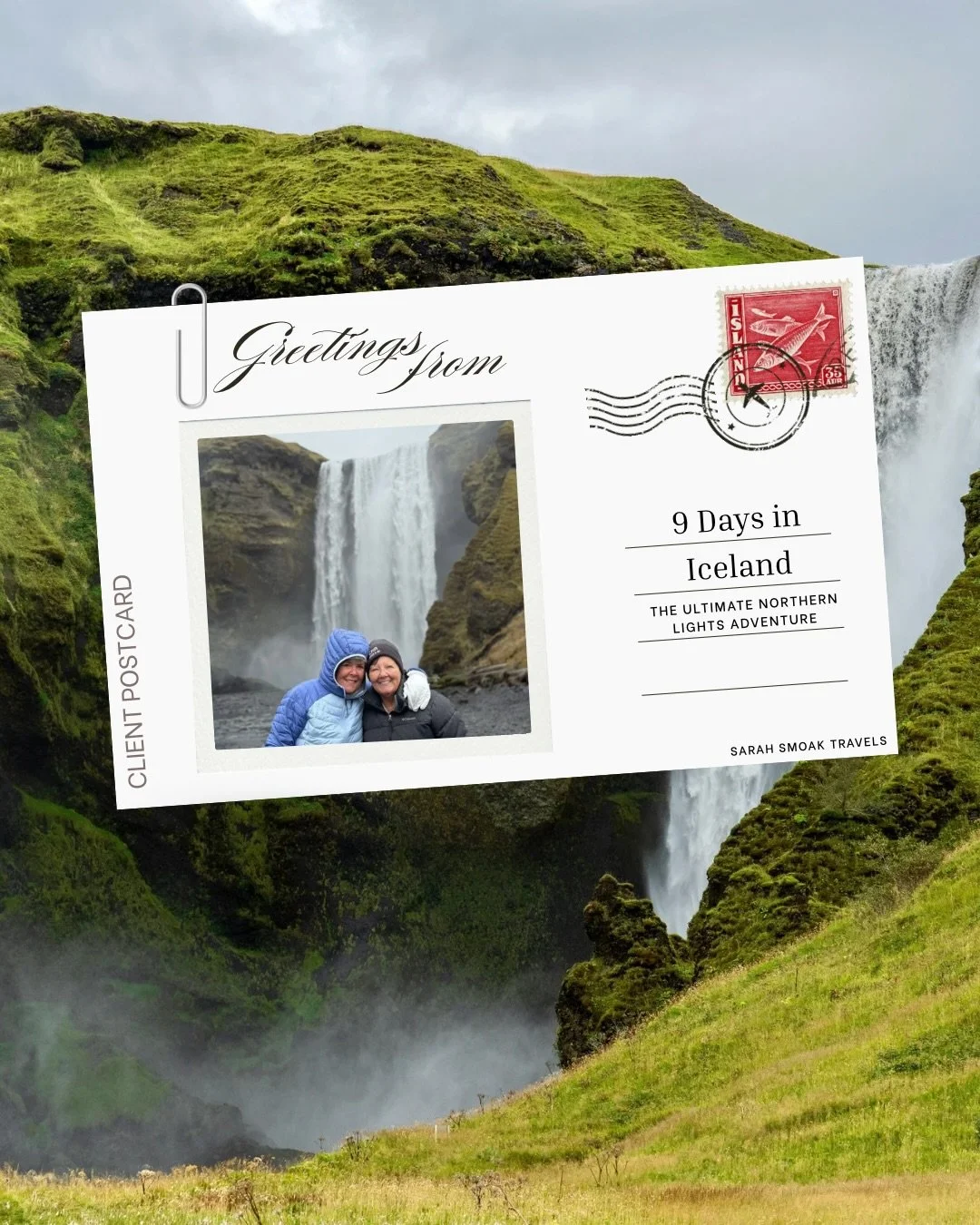 My clients traveled to Iceland in October on a mission to experience the Northern Lights, and WOW - did Iceland deliver!! 

Over 9 days, starting in Reykjavik, they explored the southern and western sides of the island, enjoying cultural highlights (
