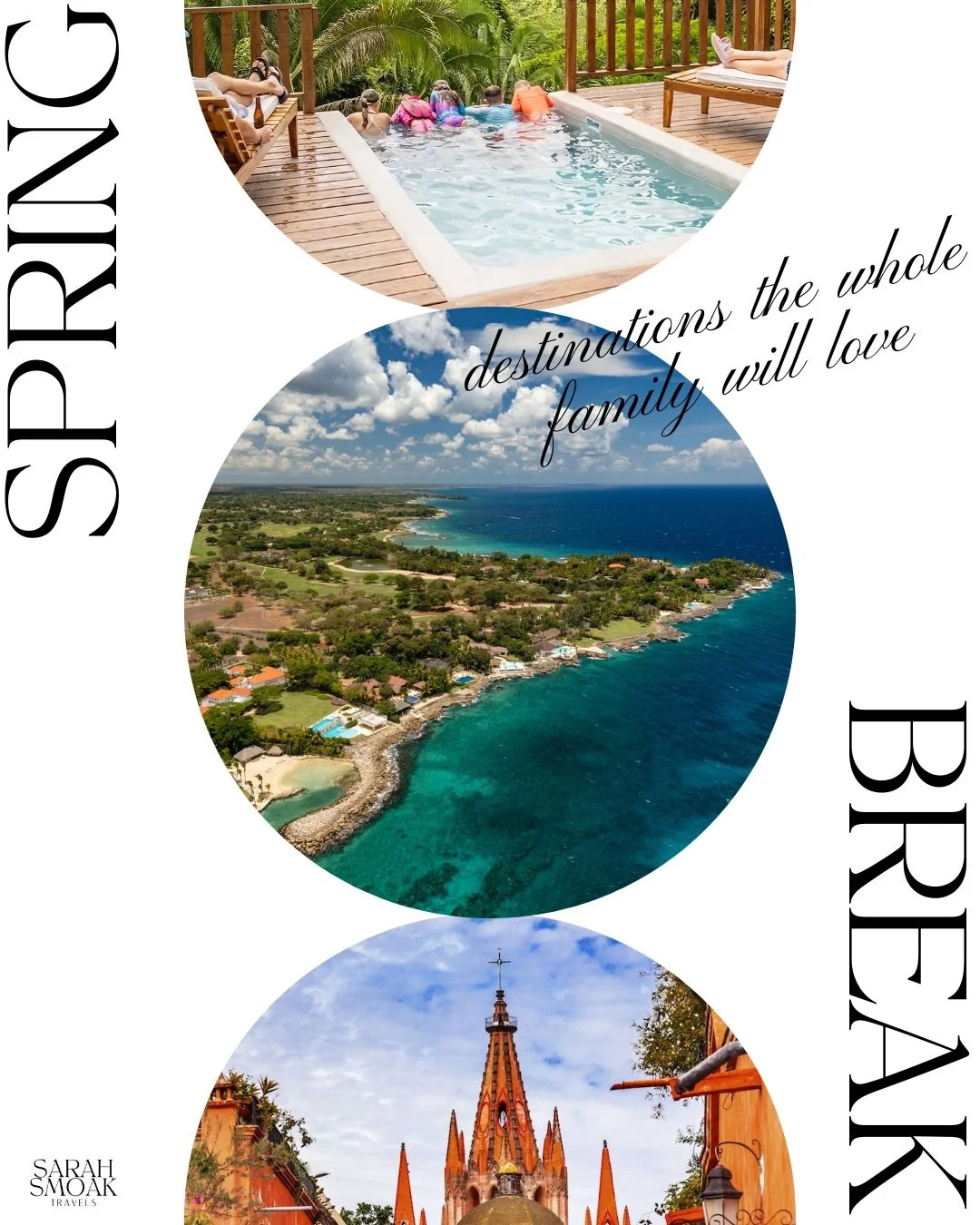 Now that the holidays are over, the countdown to Spring Break is ON! If you&rsquo;ve been feeling uninspired on where to travel this year, swipe through for a bit of destination inspiration both near and far. 

Whether your family enjoys active jungl