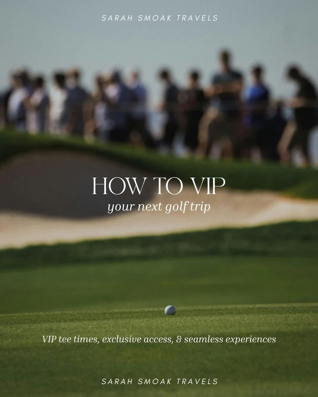 With all eyes on Augusta National this week for the @themasters, it seemed like the perfect time to discuss luxury golf experiences!

⛳️ access to tee times on iconic courses around the world 
⛳️ exclusive tickets and hospitality packages to the top 