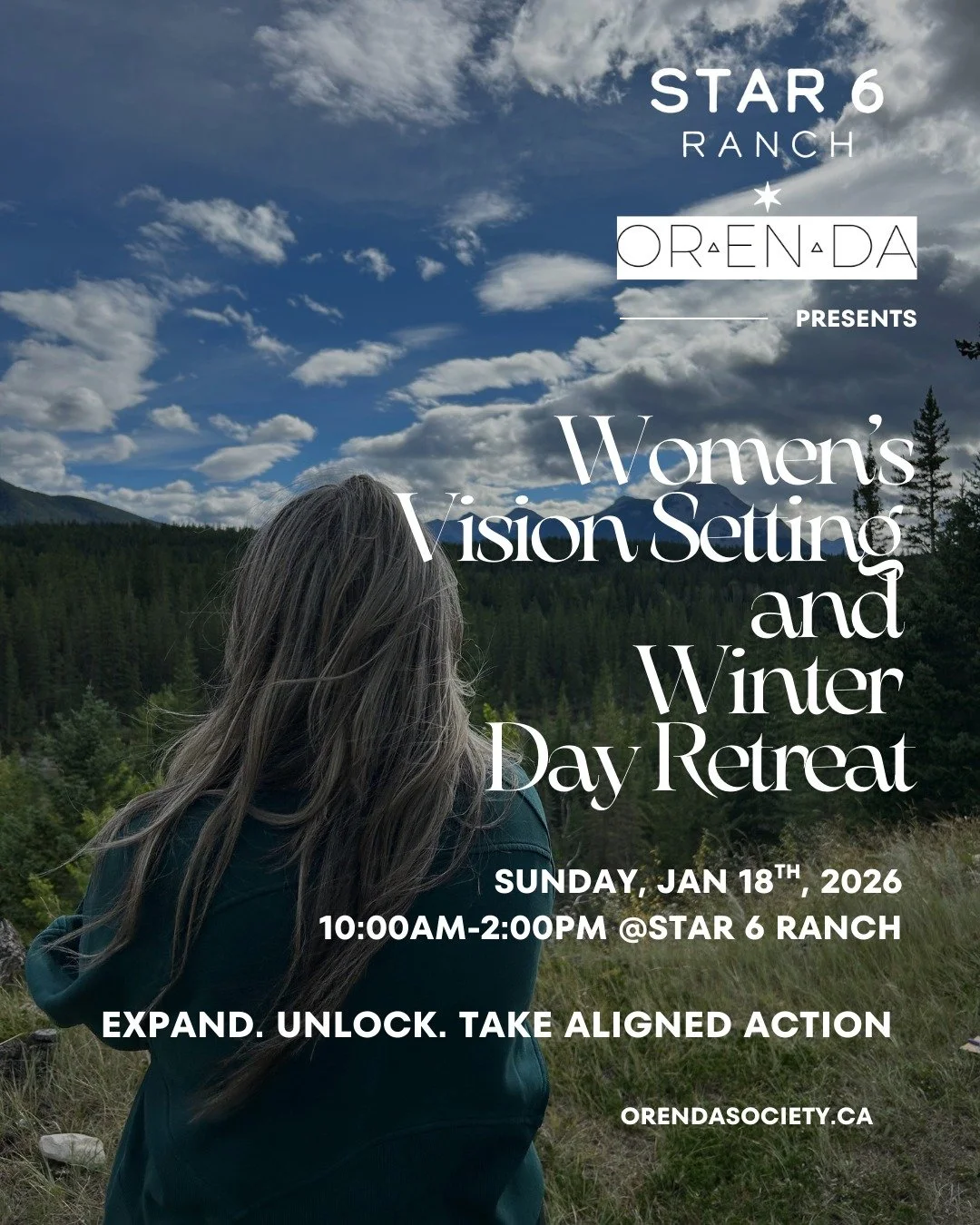 ✨ Winter invites us inward. ✨

We are excited to announce a half-day winter retreat with @orendasociety, held at the Star 6 Ranch on Sunday, January 18, 2026. 

This offering is generously subsidized by the @star6ranchfoundation , making land-based h