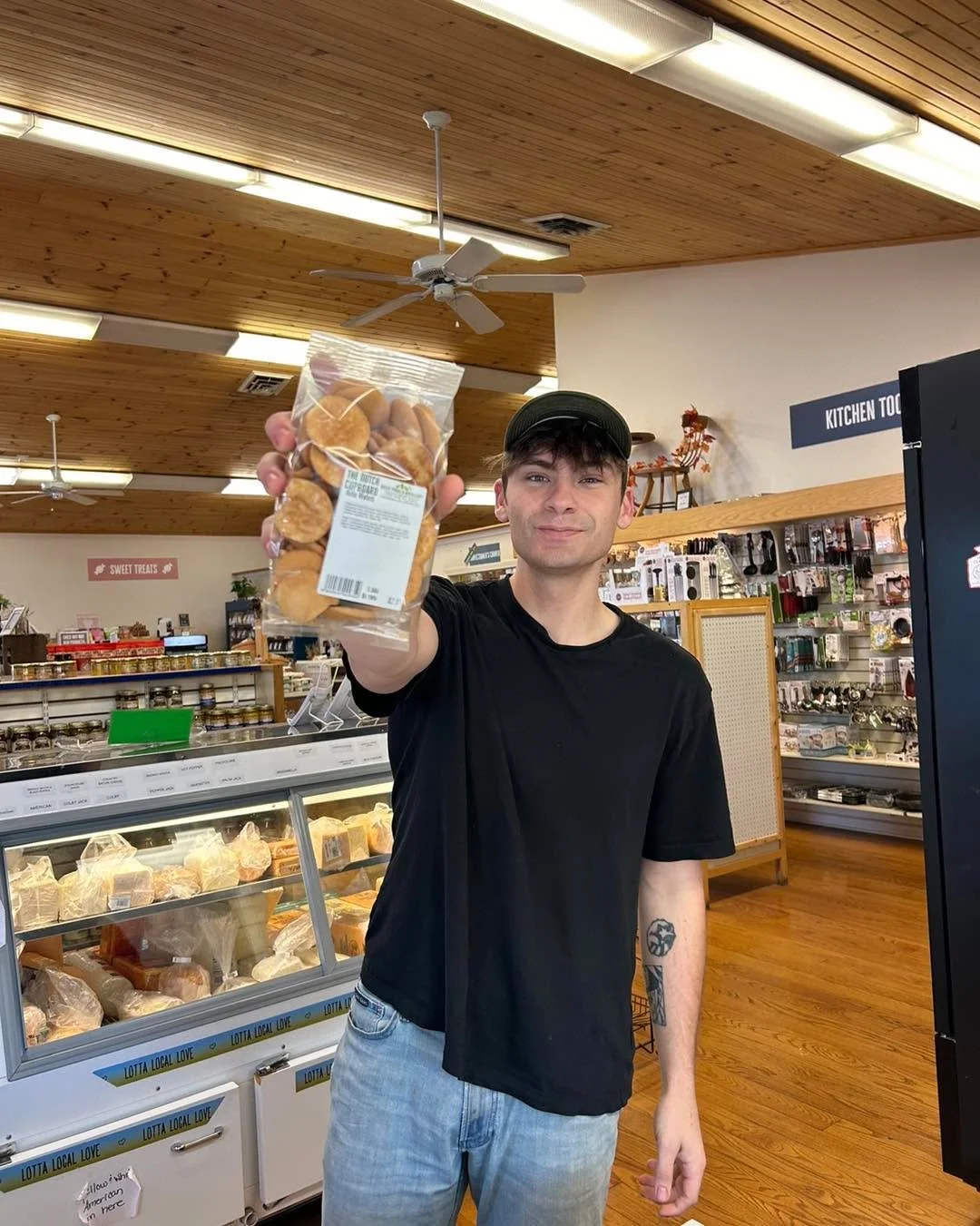 This week&rsquo;s Friday favorite: Our deli man, Drew, with his favorite of treats, the Nilla Wafer, a &ldquo;top tier&rdquo; item, according to him.