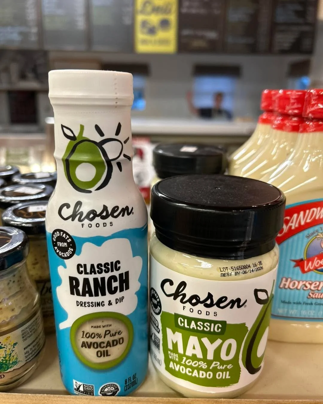 Here at the DC, we are making moves towards alternative oils. That means no seed oils! Come try these avocado oil products as well as the new kid in town, our avocado oil dispenser.