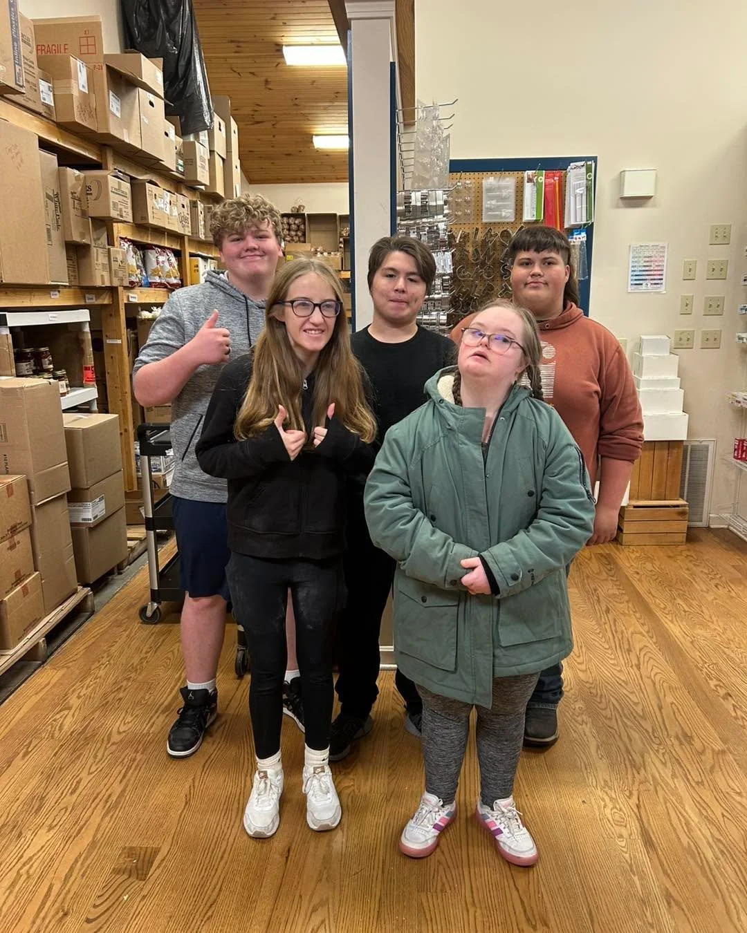 So excited to be hosting these Crestview students again, Friday mornings!