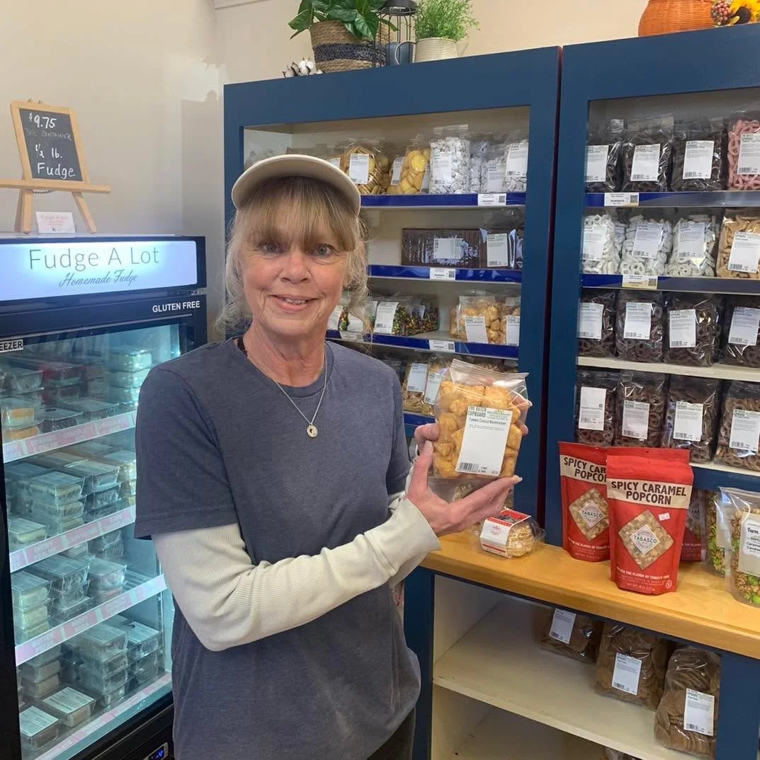 Today&rsquo;s Friday Favorite is our darling, Brenda, with her choice of Toasted Coconut Marshmallows. Mix up your s&rsquo;mores this winter? Or just eat &lsquo;em as a treat!