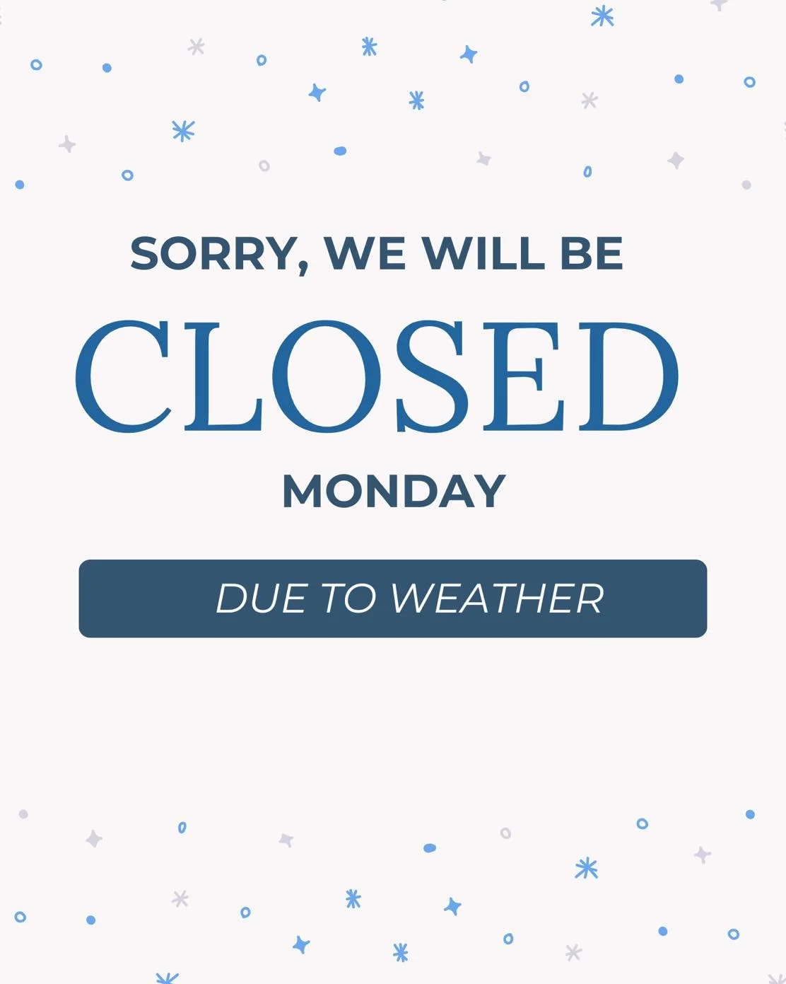 Gather up your goodies today and tomorrow.