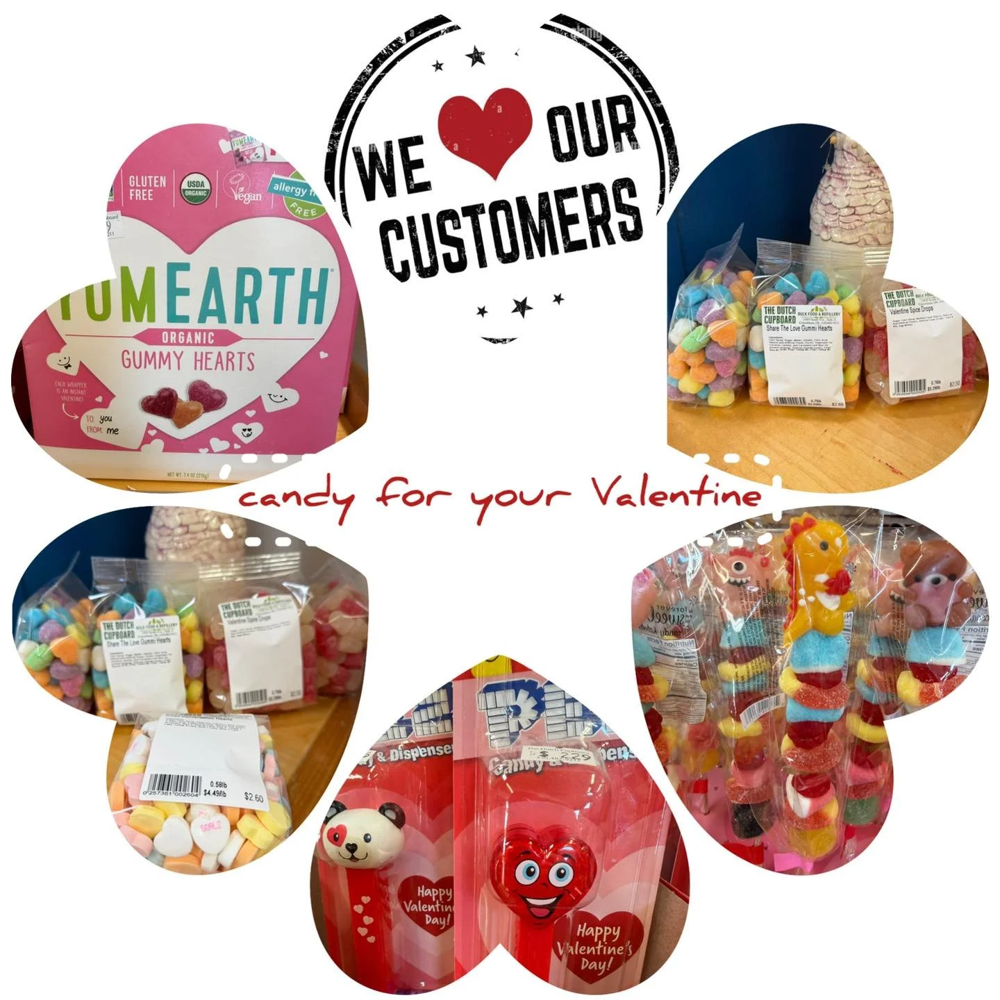 Happy Valentine&rsquo;s Day! Treats and sweets available for your Valentine! stop in for a sample!