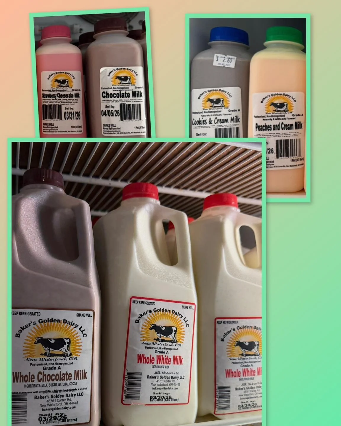 Have you tried Baker's Golden Dairy flavored milk? Next month would be the perfect time as it is the April coupon product. If you haven&rsquo;t grabbed your coupon calendar yet, ask at the register.