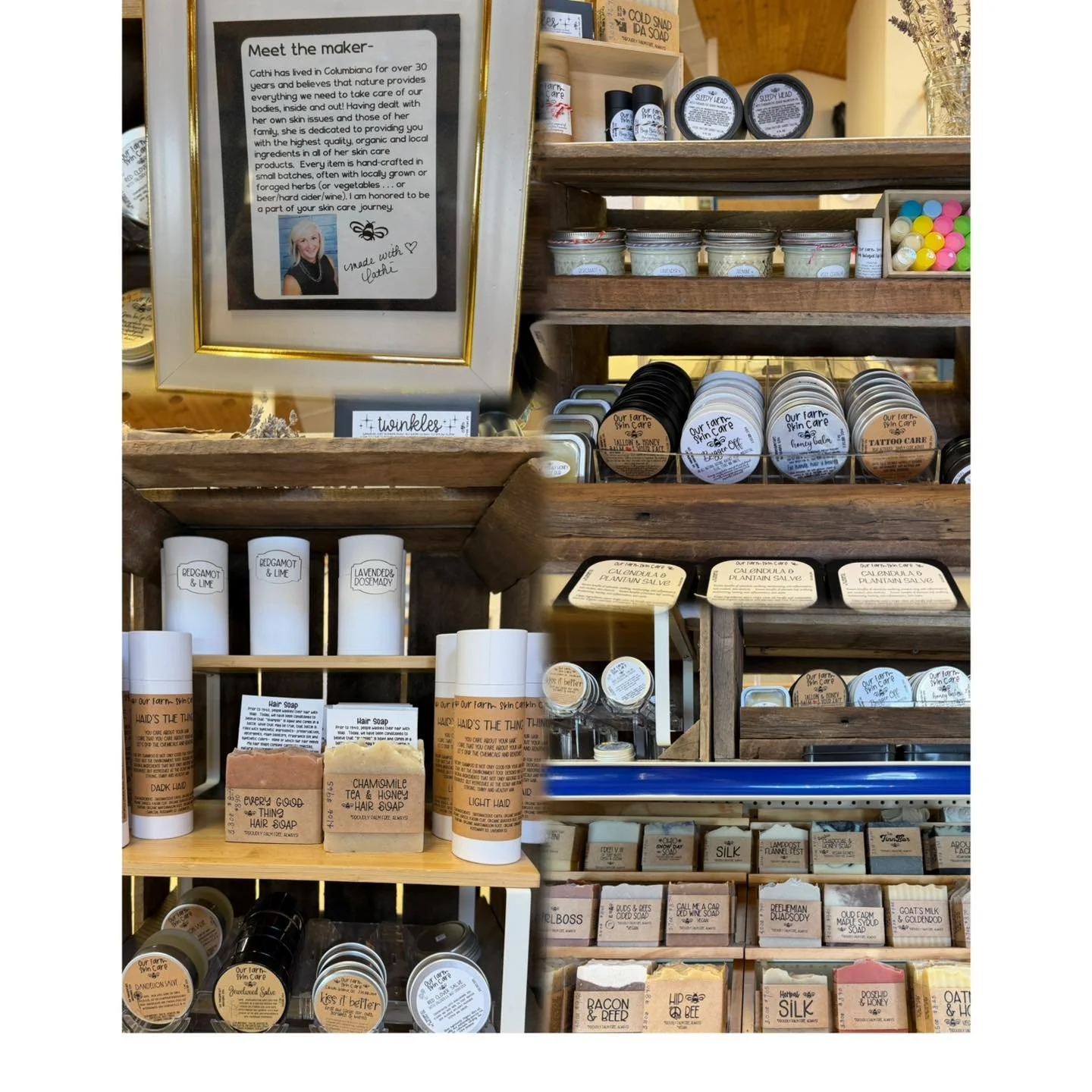 Thursday&rsquo;s  local vendor feature is Cathi Carney.  Cathi provides the highest quality organic and local ingredients in her skin care products.