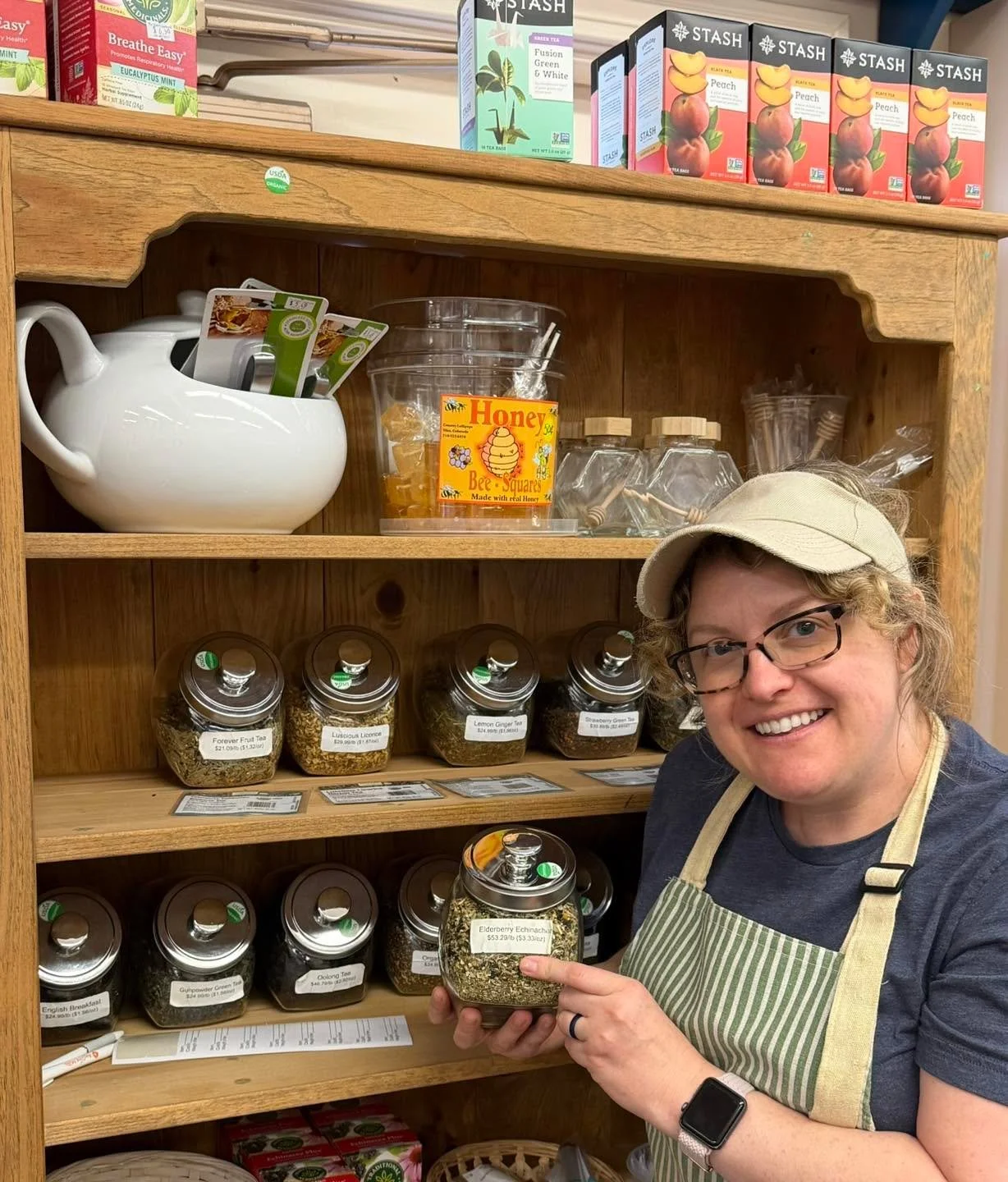 Friday Favorites:
Megan loves her some loose leaf teas, especially the Elderberry Echinacea.