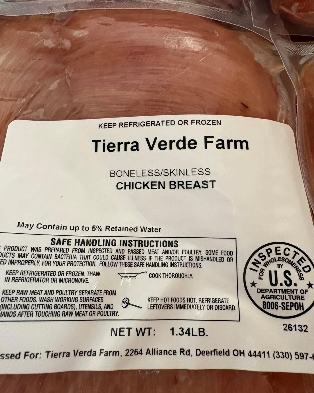 BONELESS SKINLESS CHICKEN BREASTS ARE RESTOCKED!